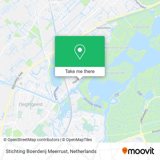 Stichting Boerderij Meerrust Karte