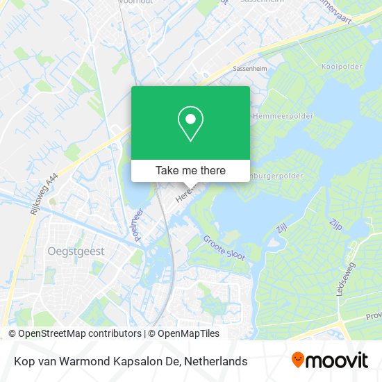 Kop van Warmond Kapsalon De Karte