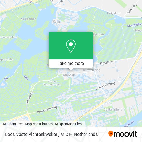 Loos Vaste Plantenkwekerij M C H map