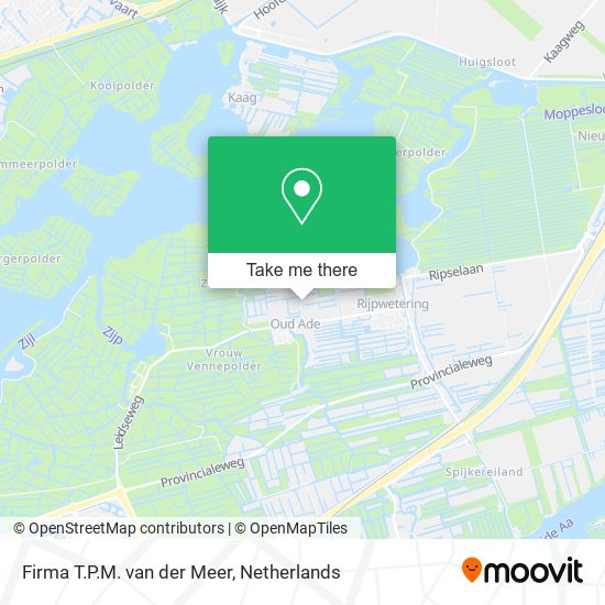 Firma T.P.M. van der Meer map