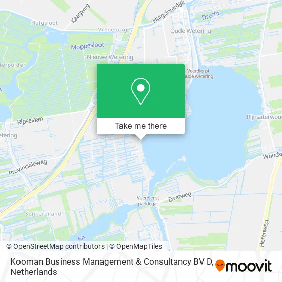 Kooman Business Management & Consultancy BV D map