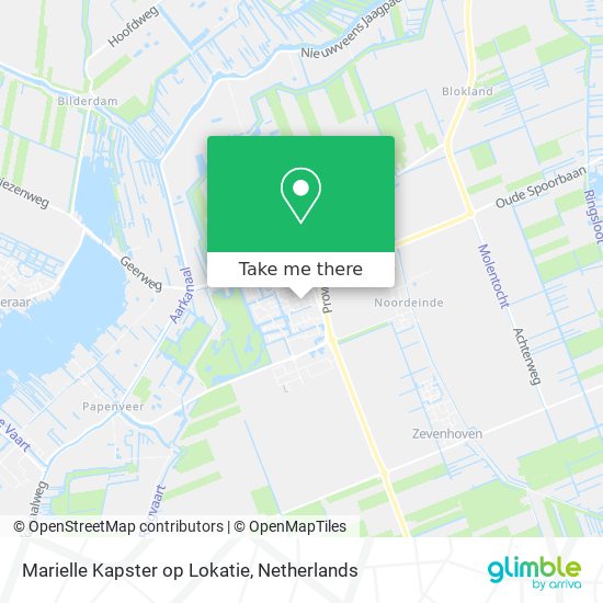 Marielle Kapster op Lokatie map