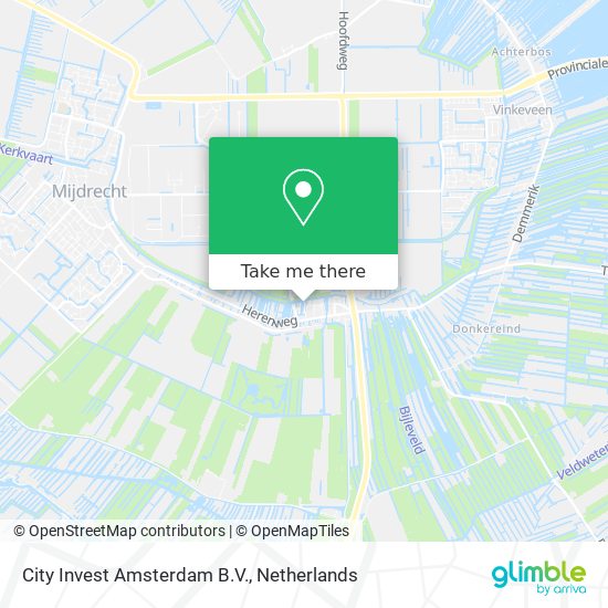 City Invest Amsterdam B.V. map