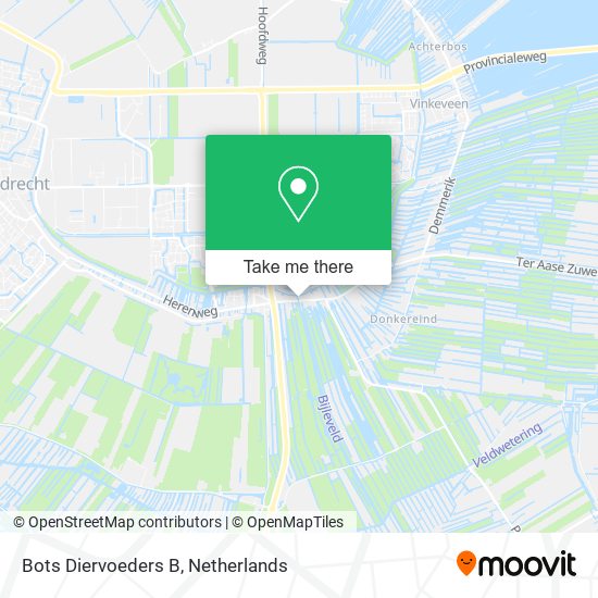 Bots Diervoeders B map