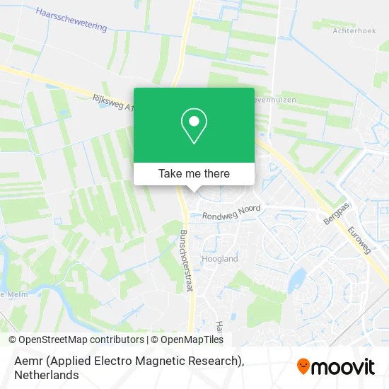 Aemr (Applied Electro Magnetic Research) map