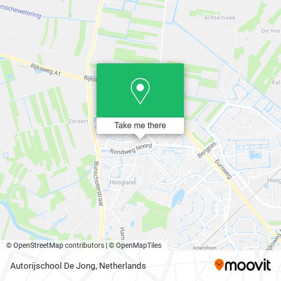 Autorijschool De Jong map