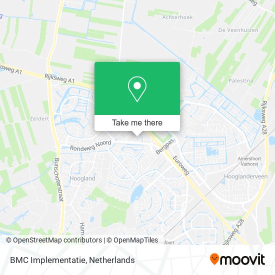 BMC Implementatie map