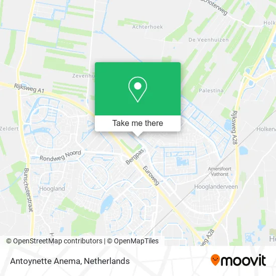 Antoynette Anema map
