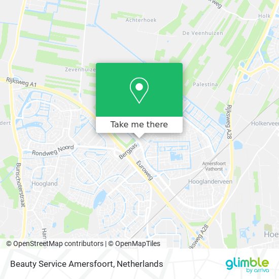 Beauty Service Amersfoort Karte