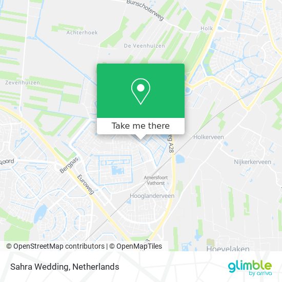 Sahra Wedding map