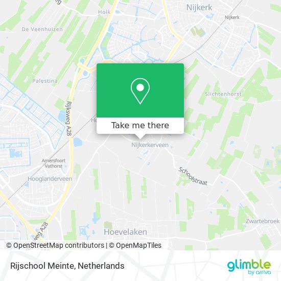 Rijschool Meinte map