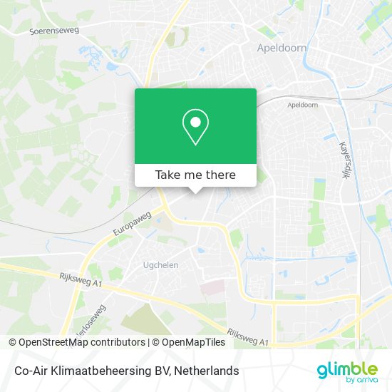 Co-Air Klimaatbeheersing BV map