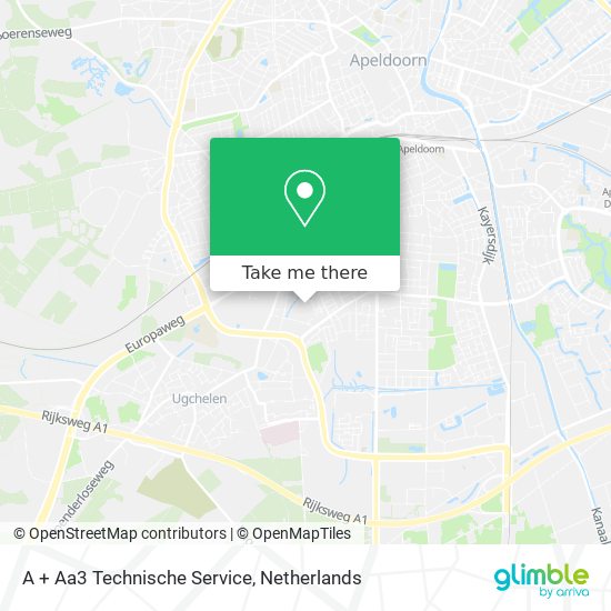 A + Aa3 Technische Service Karte