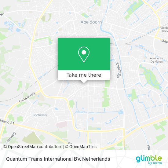 Quantum Trains International BV Karte