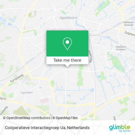 Coöperatieve Interactiegroep Ua map