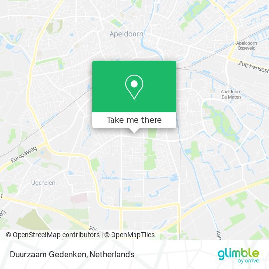 Duurzaam Gedenken Karte