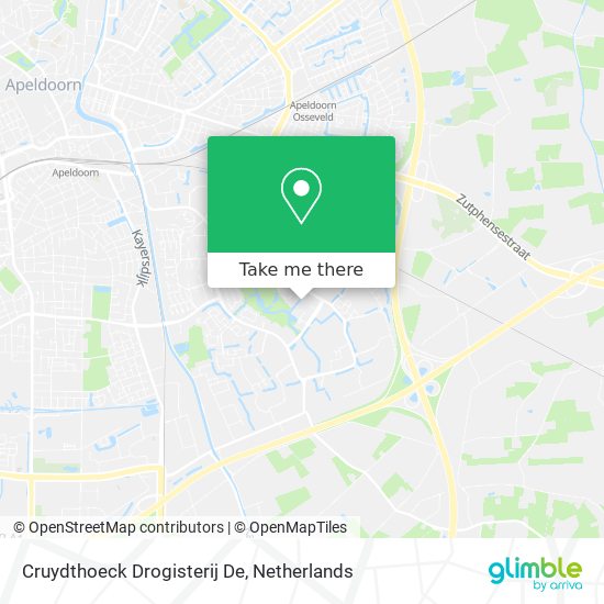 Cruydthoeck Drogisterij De map