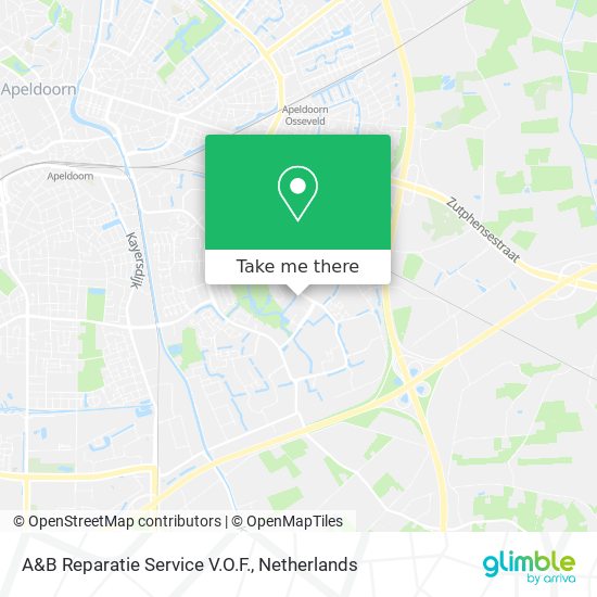 A&B Reparatie Service V.O.F. Karte