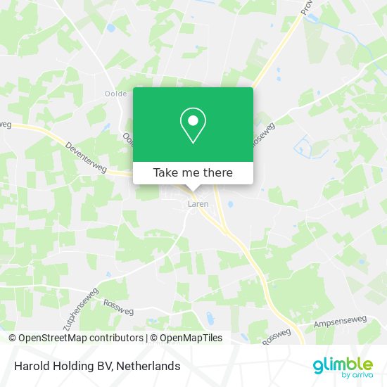 Harold Holding BV map