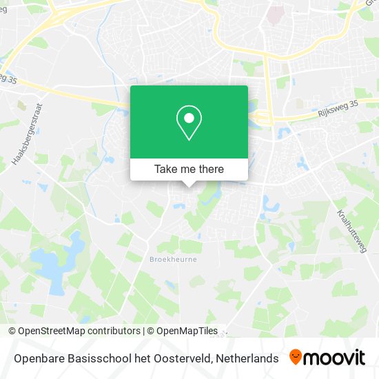 Openbare Basisschool het Oosterveld Karte