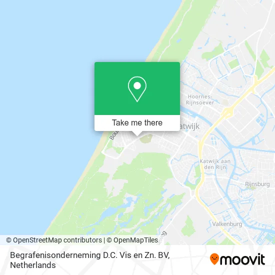 Begrafenisonderneming D.C. Vis en Zn. BV map