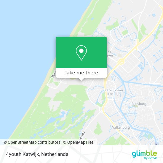 4youth Katwijk map