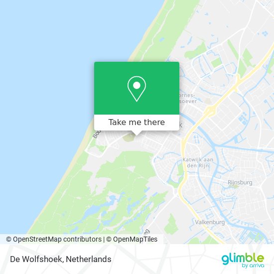 De Wolfshoek map