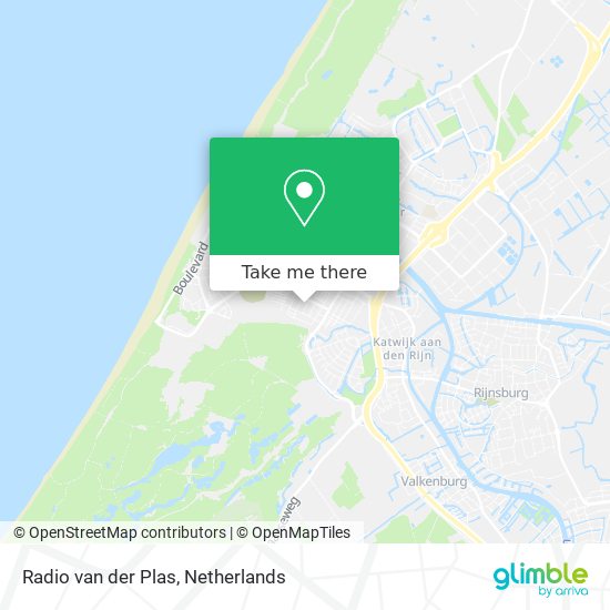 Radio van der Plas map