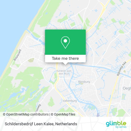 Schildersbedrijf Leen Kalee Karte