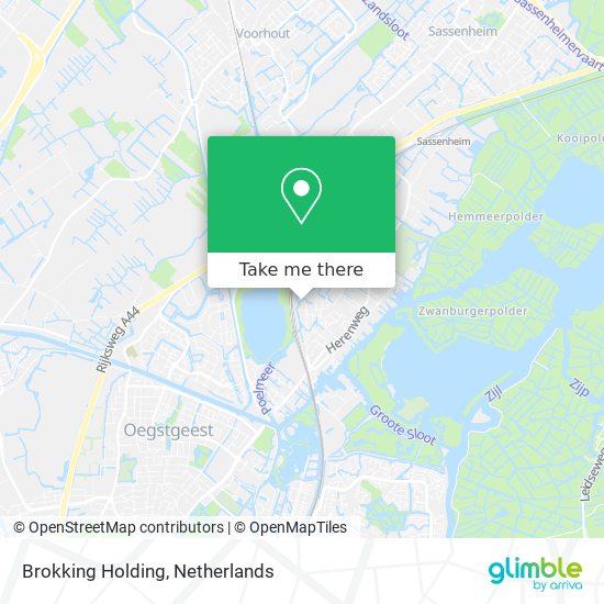 Brokking Holding map