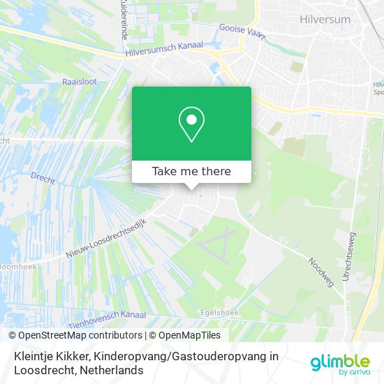 Kleintje Kikker, Kinderopvang / Gastouderopvang in Loosdrecht map