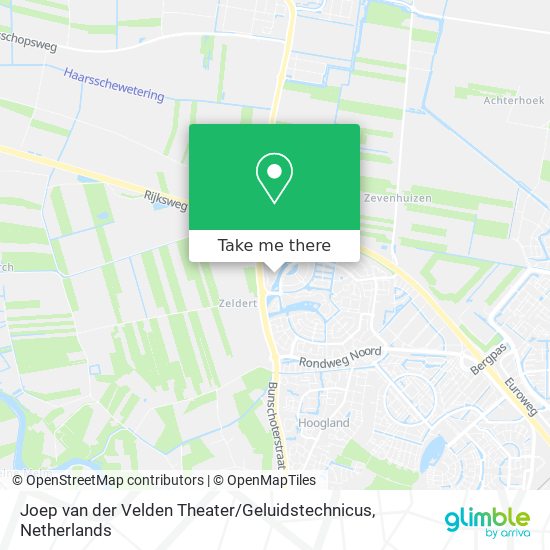 Joep van der Velden Theater / Geluidstechnicus Karte