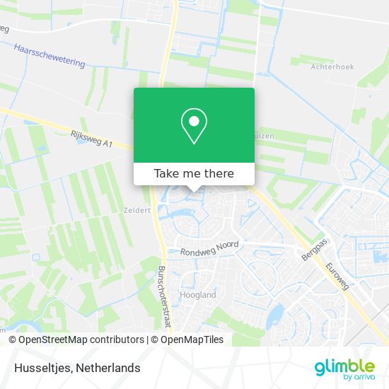 Husseltjes map