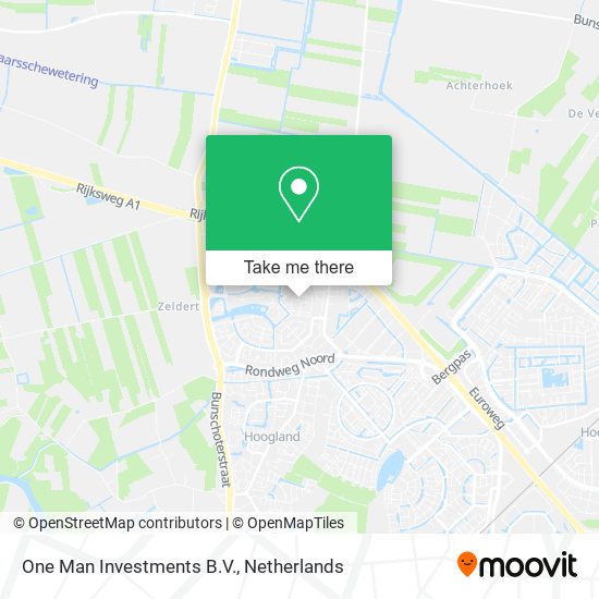 One Man Investments B.V. map