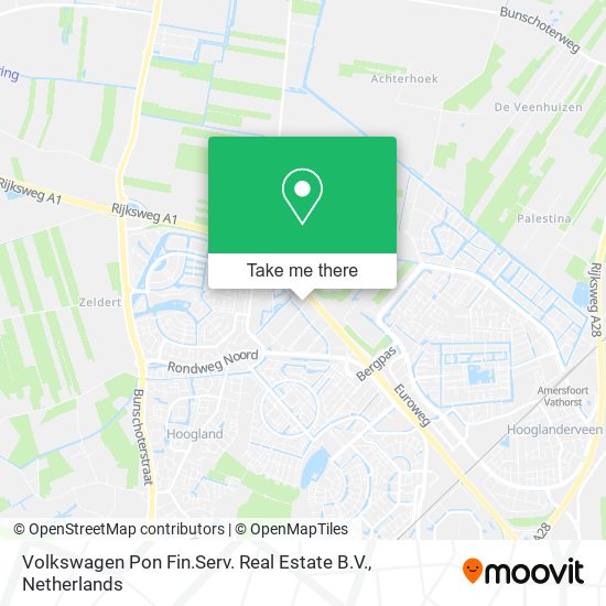 Volkswagen Pon Fin.Serv. Real Estate B.V. map