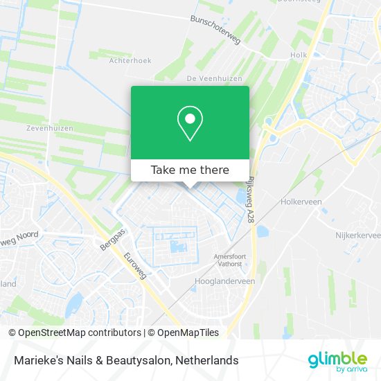 Marieke's Nails & Beautysalon map