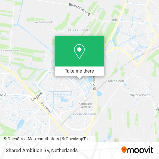 Shared Ambition BV map