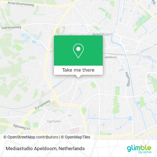 Mediastudio Apeldoorn map