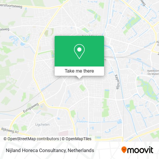 Nijland Horeca Consultancy map