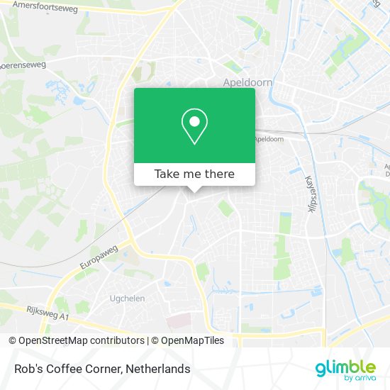 Rob's Coffee Corner map