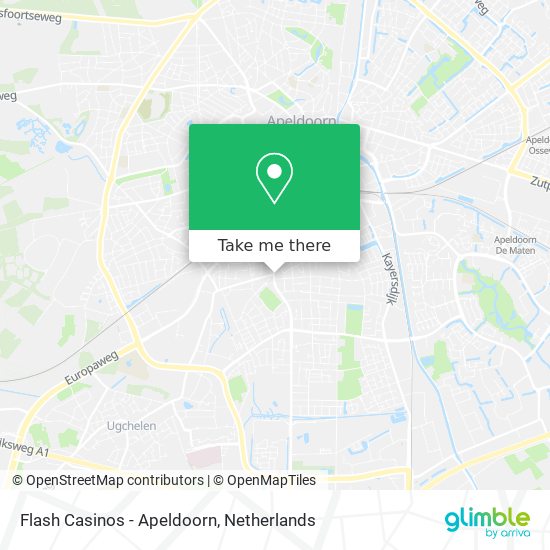 Flash Casinos - Apeldoorn map