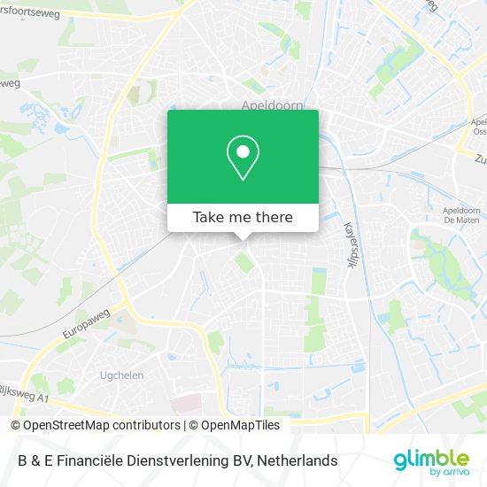 B & E Financiële Dienstverlening BV map