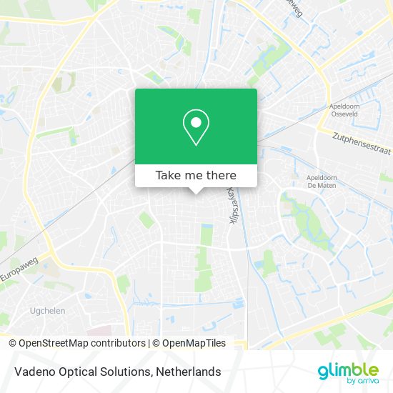 Vadeno Optical Solutions map