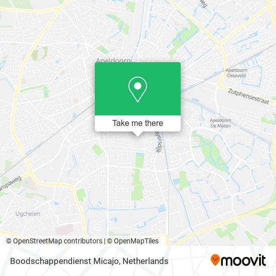 Boodschappendienst Micajo map