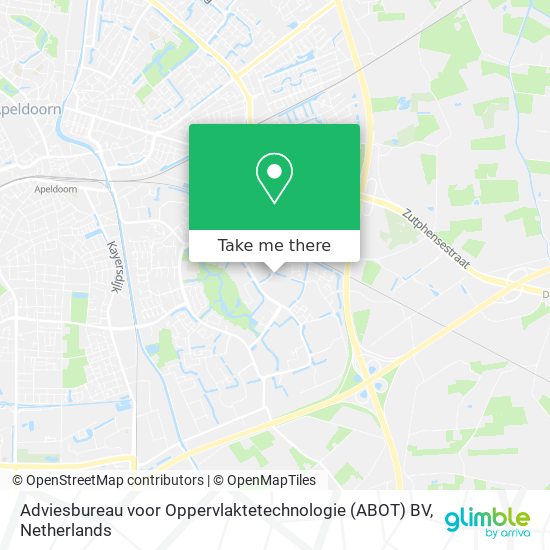 Adviesbureau voor Oppervlaktetechnologie (ABOT) BV Karte