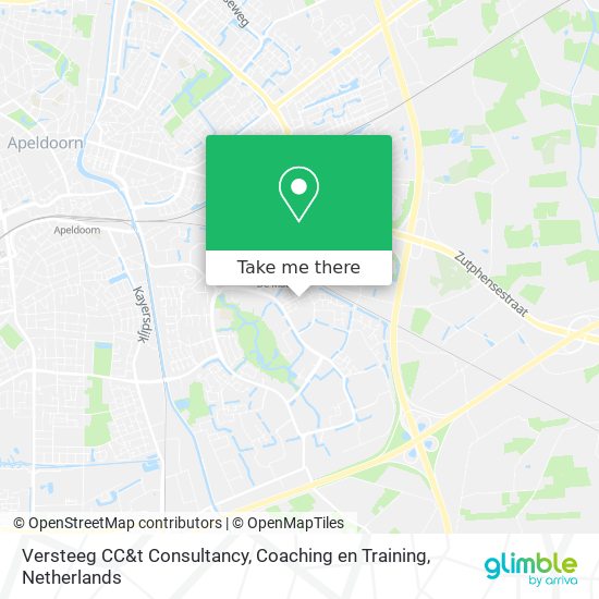 Versteeg CC&t Consultancy, Coaching en Training map