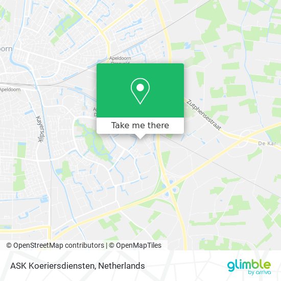 ASK Koeriersdiensten map