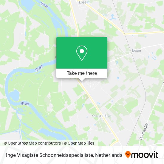 Inge Visagiste Schoonheidsspecialiste map