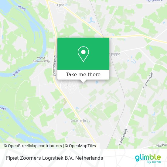 Flpiet Zoomers Logistiek B.V. map