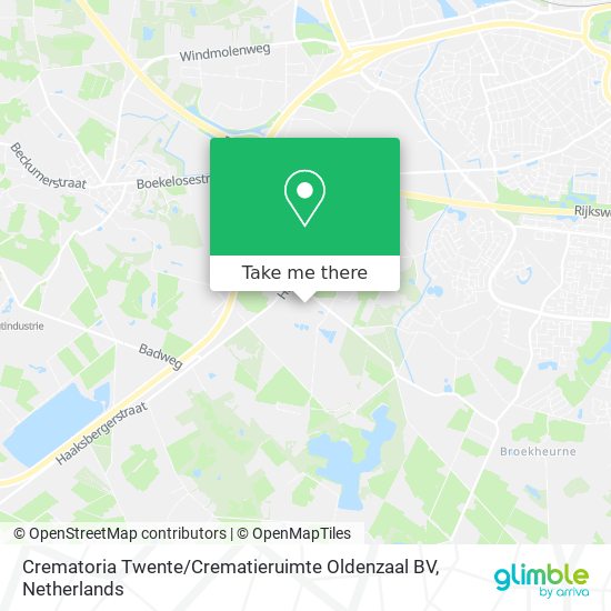 Crematoria Twente / Crematieruimte Oldenzaal BV map